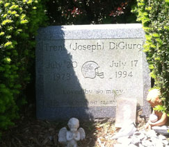Trent DiGiuro's Grave Site